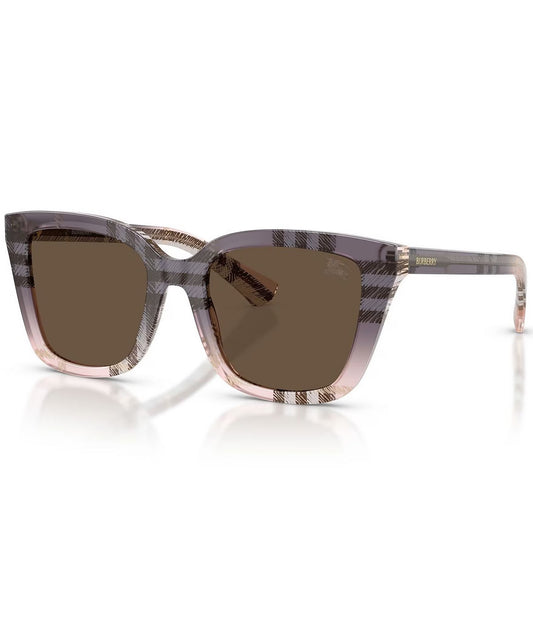 Check Cat-eye Sunglasses Rose - Burberry