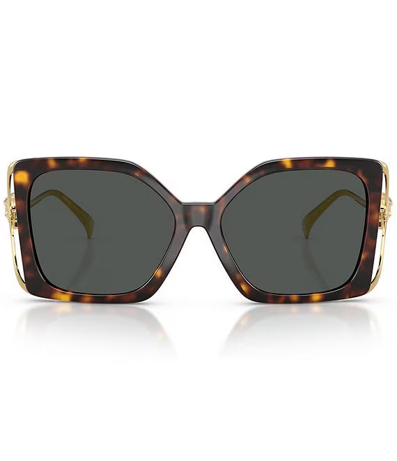 Medusa Square Sunglasses Havana - Versace