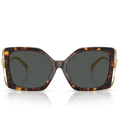 Medusa Square Sunglasses Havana - Versace