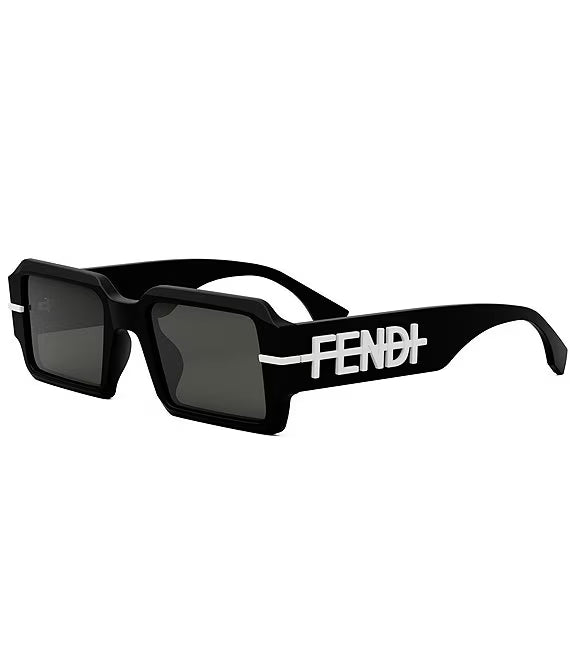 Fendigraphy Sunglasses Matte Black/Smoke - FENDI