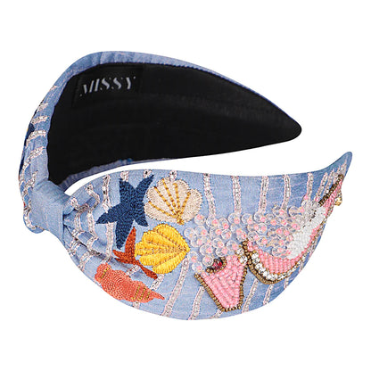 Nautica Headband Ocean Blue - Missy Fashion Accessories