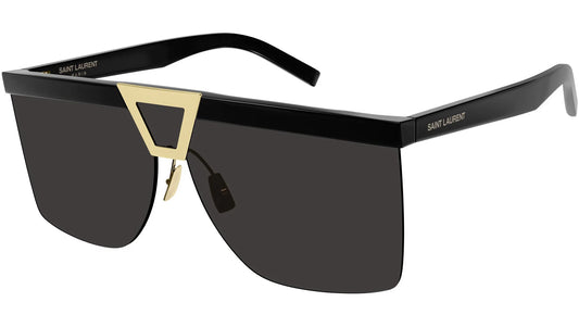Women's Acetate Sunglasses Black/Gold - Saint Laurent