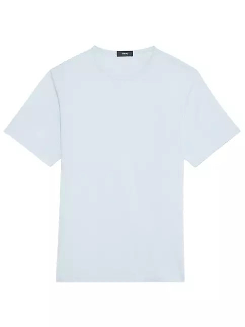 Precise Tee in Luxe Cotton Jersey Ice - Theory