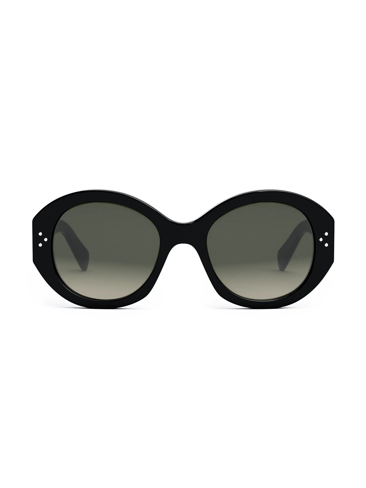 Round 3 Dot Acetate Sunglasses Black - CELINE