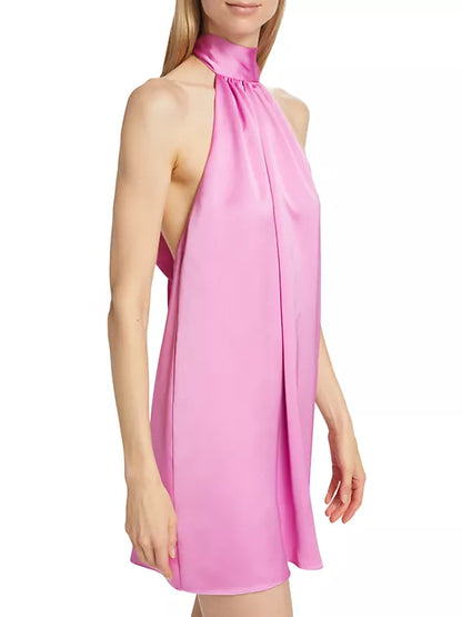 Sam Halter Mini Dress Pink Orchid - Ramy Brook