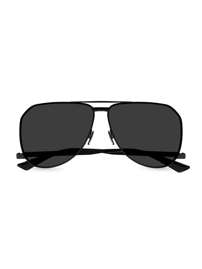 Men's Pilot Sunglasses Black - Saint Laurent