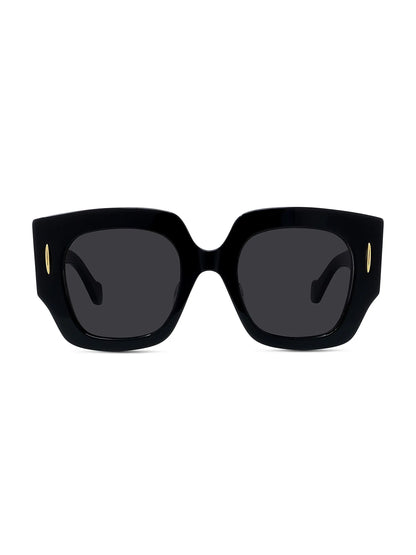 Square Screen Sunglasses in Acetate Black - Loewe