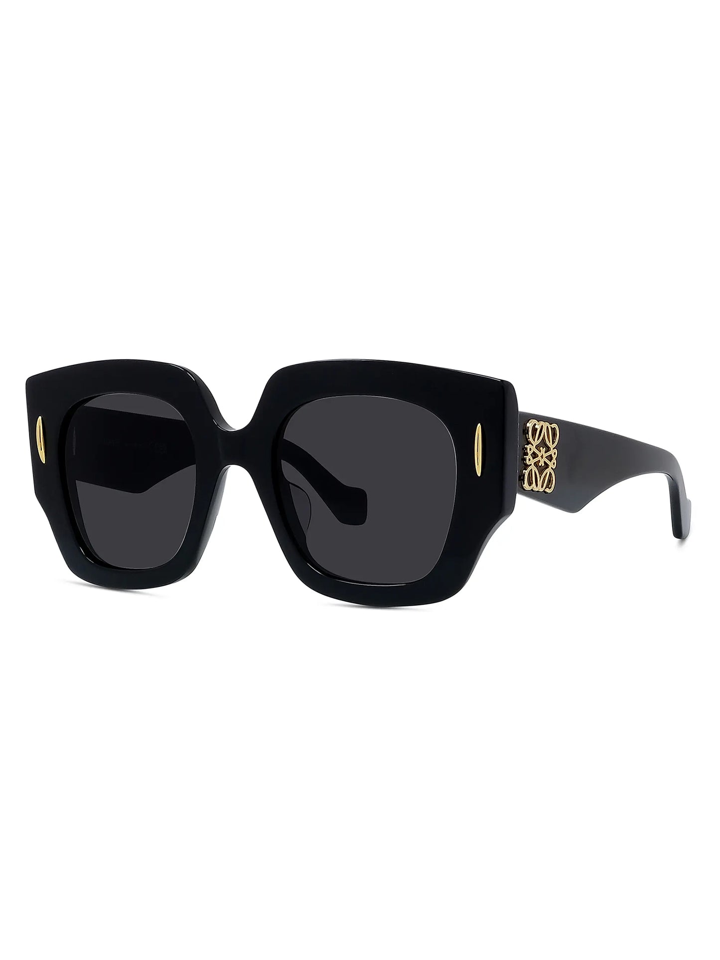 Square Screen Sunglasses in Acetate Black - Loewe