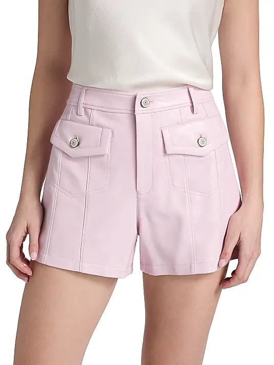 Vegan Leather Eileen Short Soft Peony - Cinq à Sept