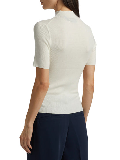 Leenda Regal Wool Sweater New Ivory - Theory Women
