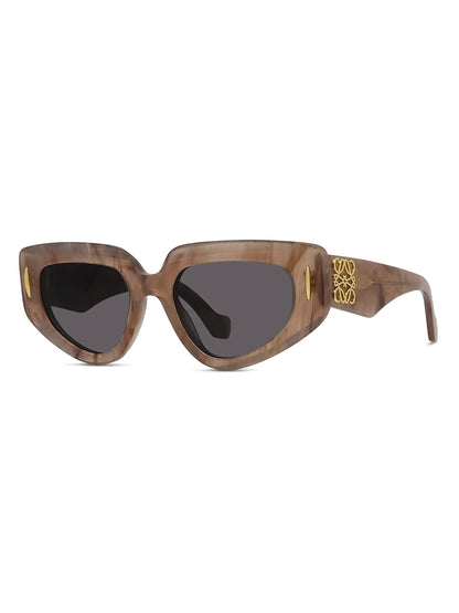 Anagram Butterfly Sunglasses Brown - Loewe