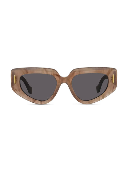 Anagram Butterfly Sunglasses Brown - Loewe