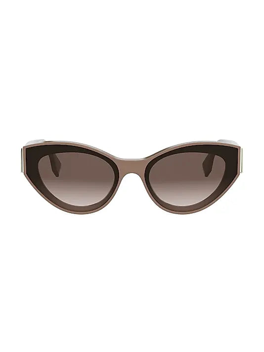 Cat-Eye Sunglasses Light Brown - FENDI