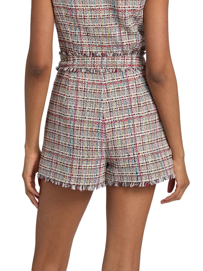 Wildflower Tweed Allen Short Ivory Multi - Cinq à Sept