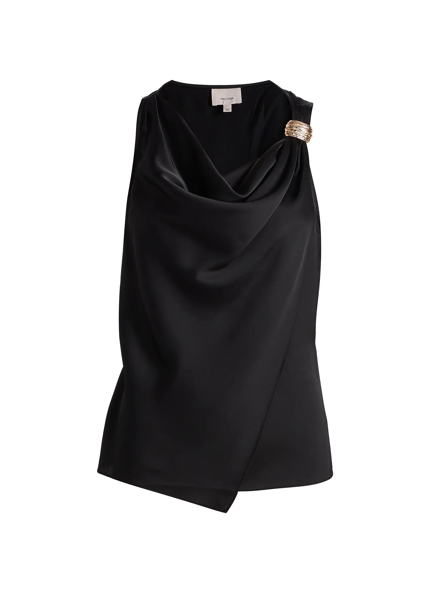 Bangle Elora Top Black - Cinq à Sept