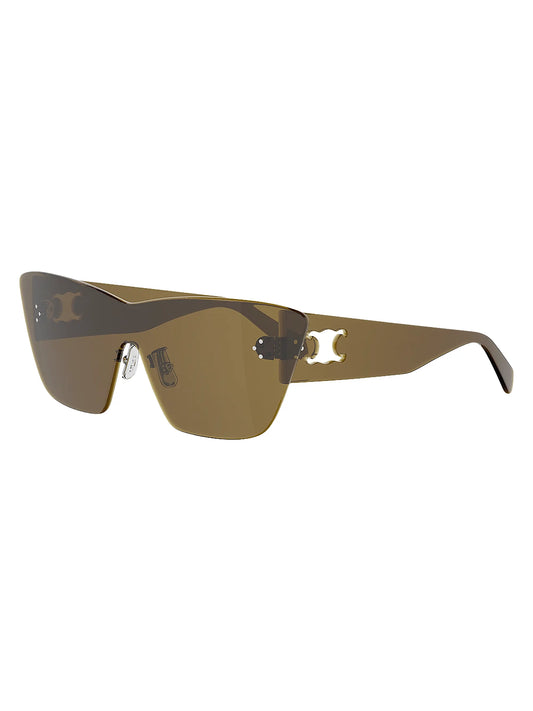 Sundown Shade Sunglasses Brown - CELINE
