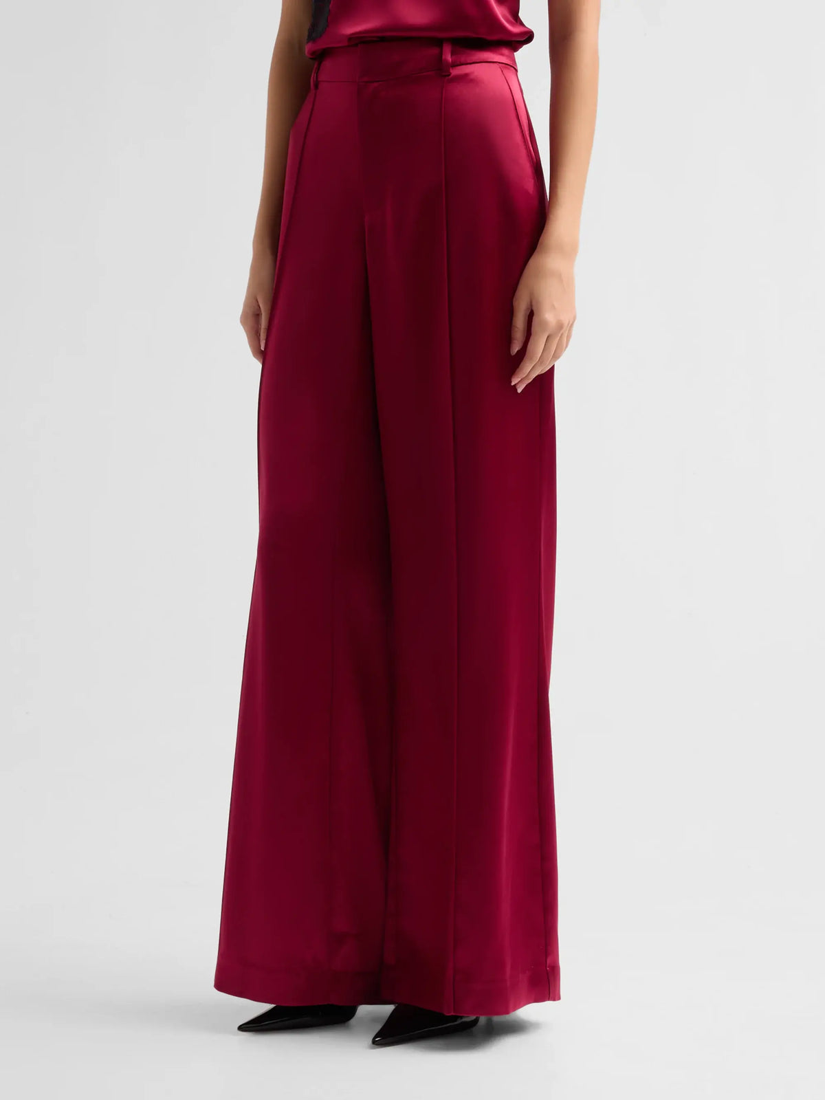 Jyn Pant Beet Red - Cinq à Sept
