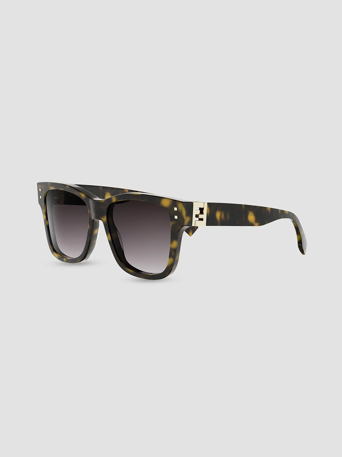 Fendi Fold Sunglasses Havana Brown - FENDI