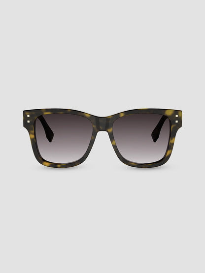 Fendi Fold Sunglasses Havana Brown - FENDI