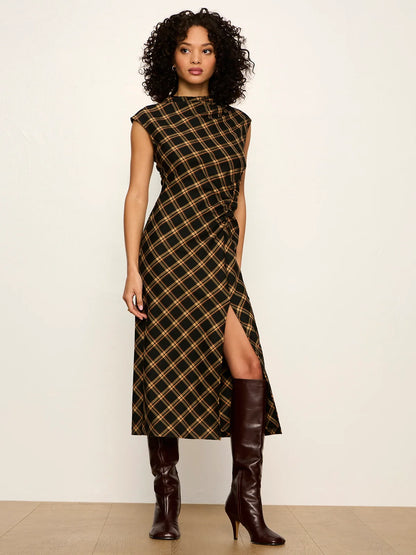Autumn Edit Dress Autumn Goldie Plaid - Sanctuary
