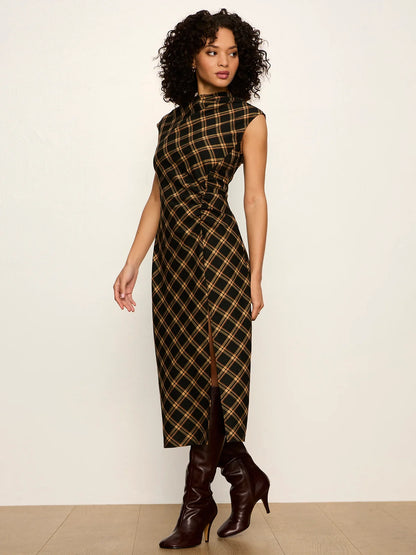 Autumn Edit Dress Autumn Goldie Plaid - Sanctuary