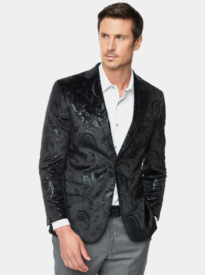 Abney Blazer Black - Robert Graham