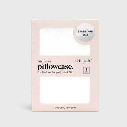 Satin Pillowcase Ivory - KITSCH