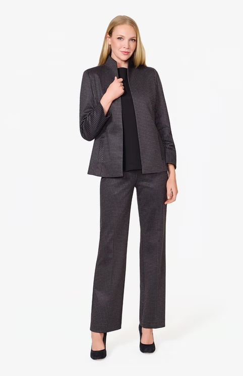 Shaped Jacket Houndstooth - Estelle and Finn