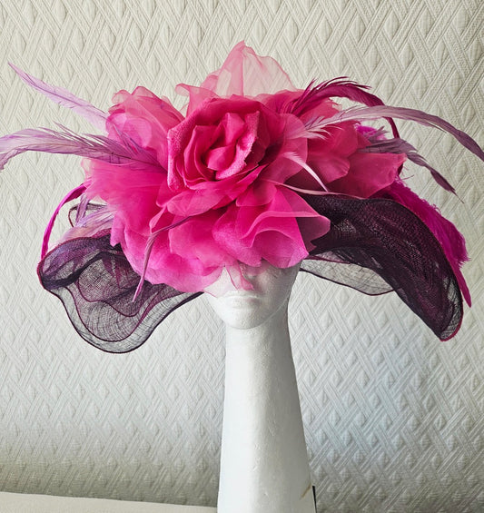 Linda Hat Purple/Pink - Hats by Gigi