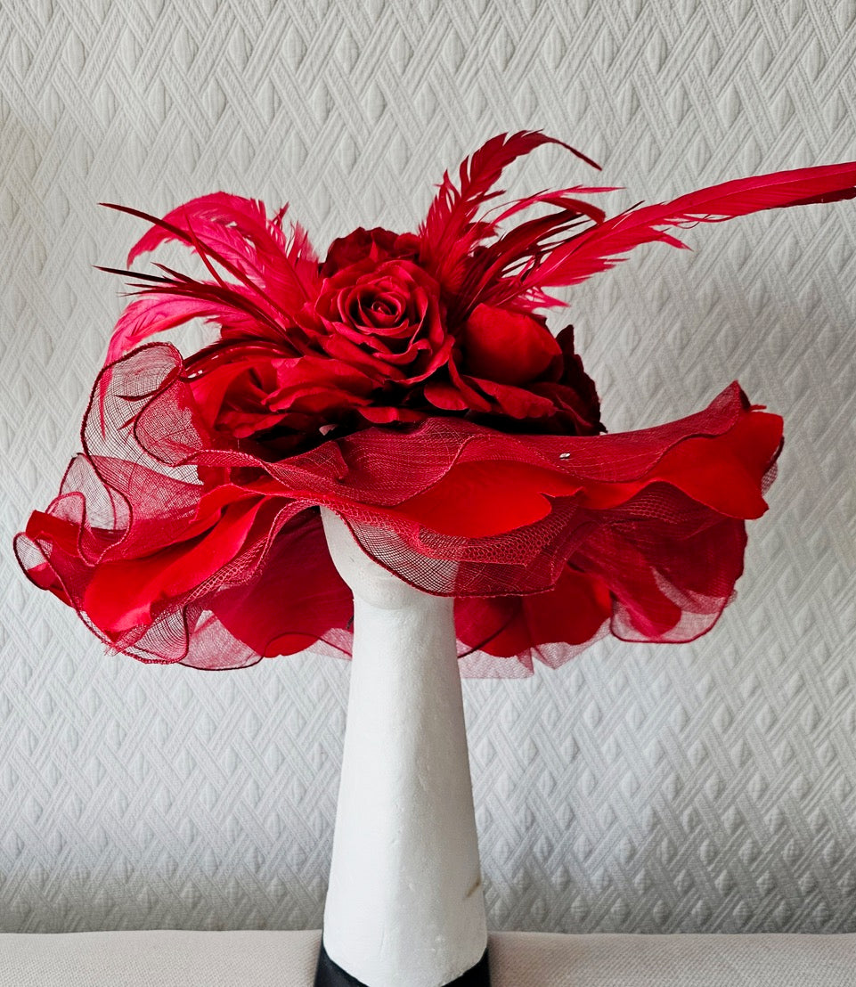 En Rouge Hat Red - Hats by Gigi