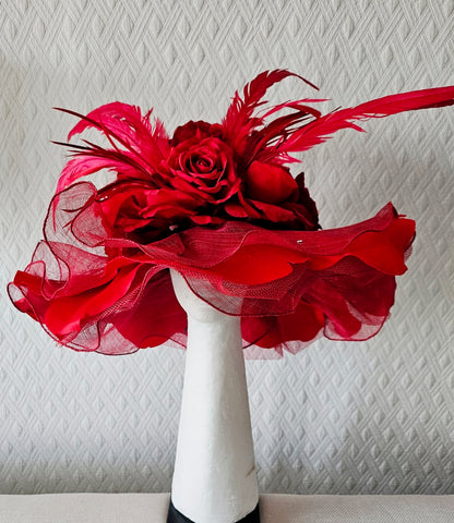 En Rouge Hat Red - Hats by Gigi