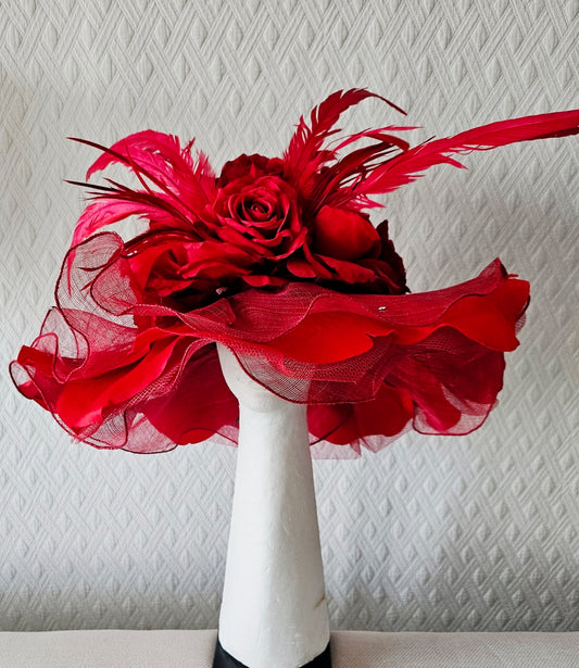 En Rouge Hat Red - Hats by Gigi