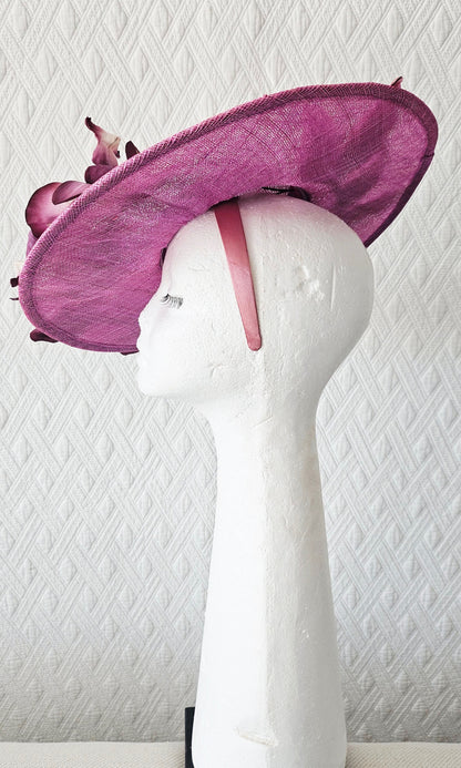 Dee Dee Hat Purple - Hats by Gigi