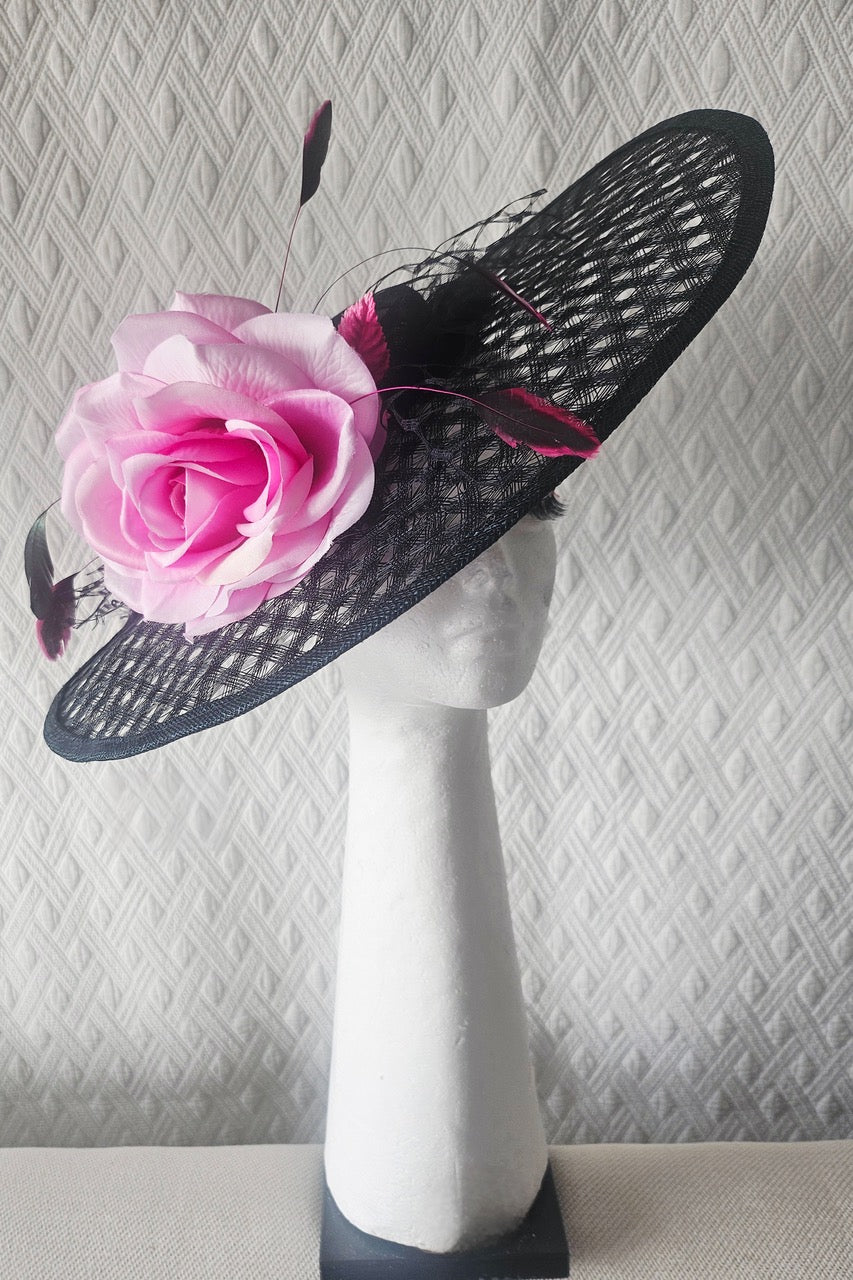 Andrea Hat Black - Hats by Gigi