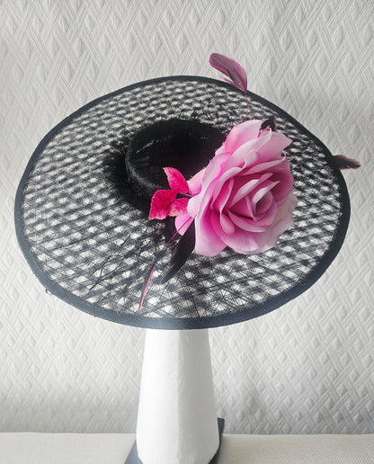 Andrea Hat Black - Hats by Gigi