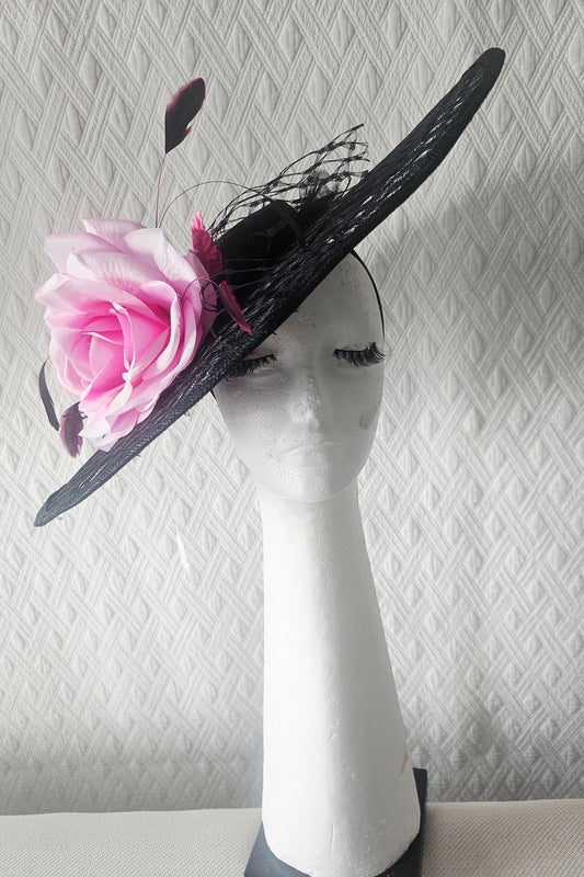 Andrea Hat Black - Hats by Gigi