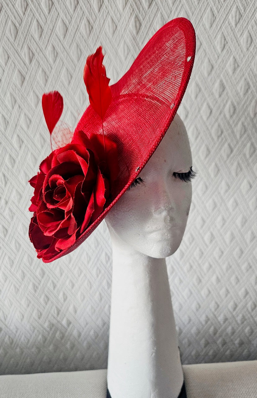 Dixie Hat Red - Hats by Gigi
