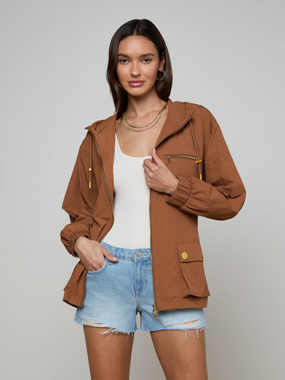 Calina Windbreaker Fawn - L'AGENCE