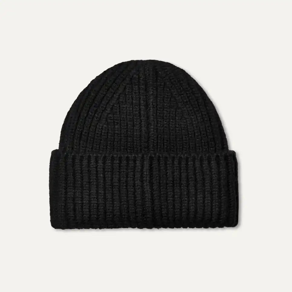 Chunky Crafted Rib Beanie Black - UGG