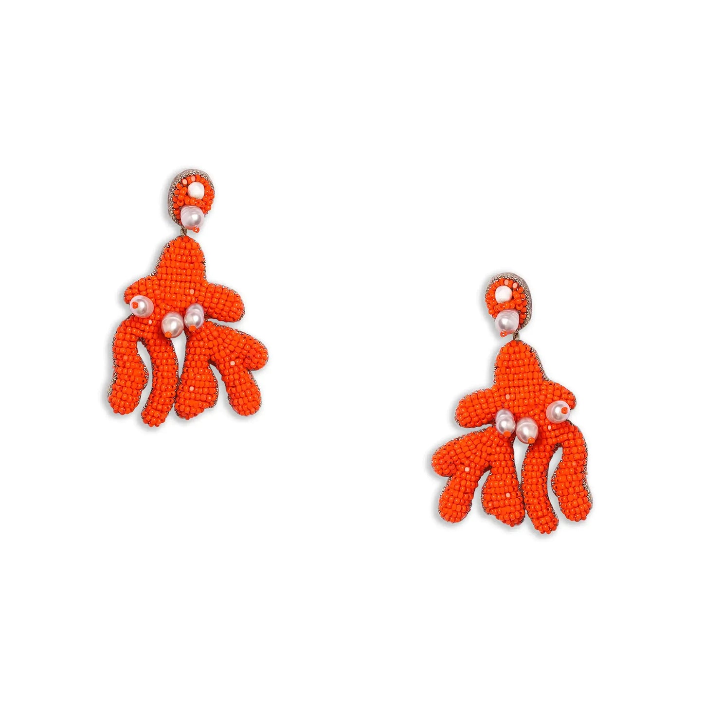 Coral Earrings - Bhavna Kanakia