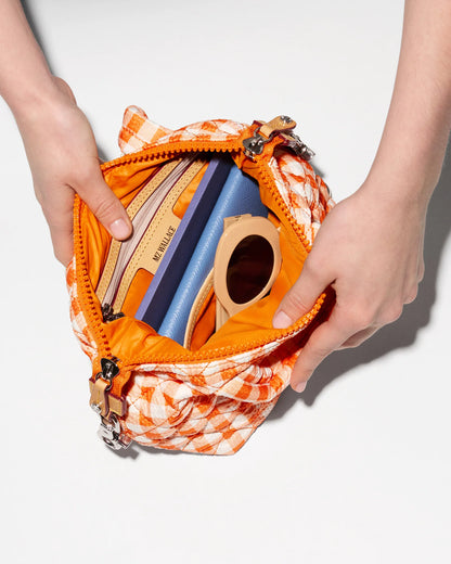 Micro Sutton Orange Sunset Gingham - MZ Wallace