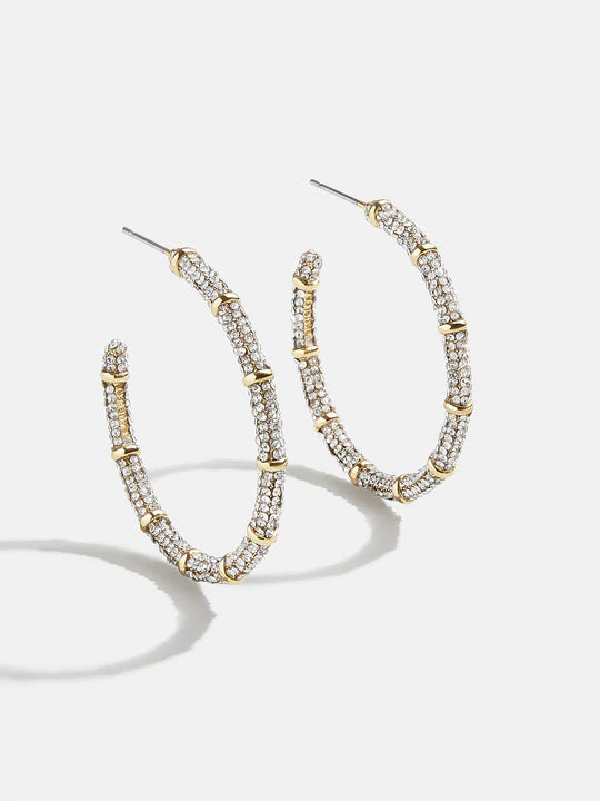 Clarissa Earrings Gold - BaubleBar