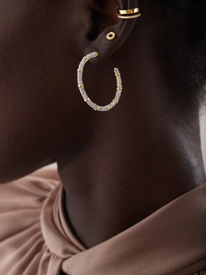 Clarissa Earrings Gold - BaubleBar