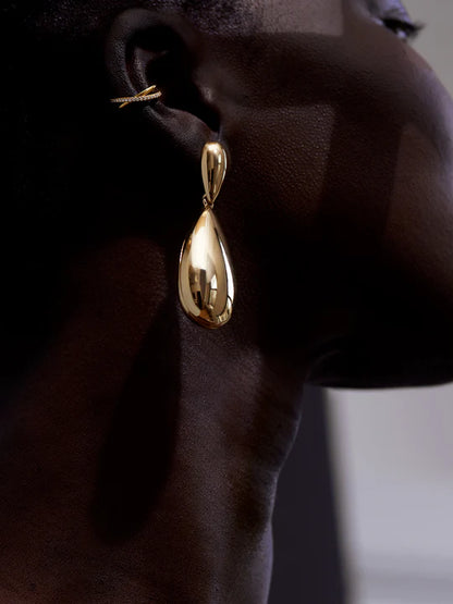 Frances Earrings Gold - BaubleBar