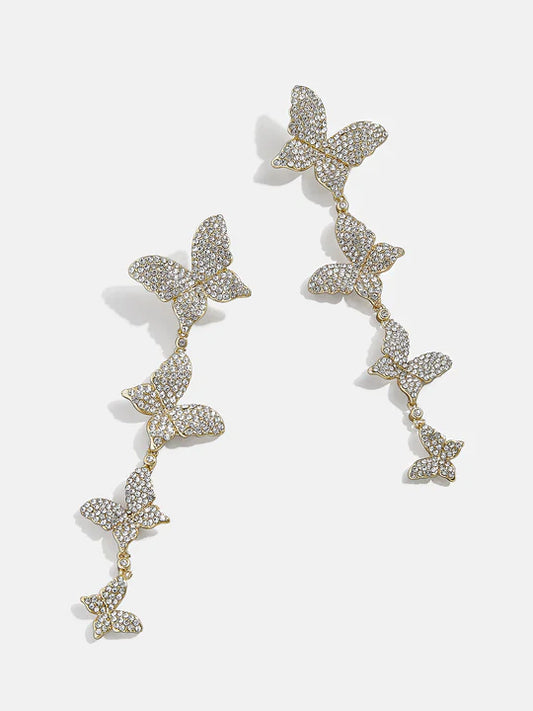 Free As Can Be Earrings Gold - BaubleBar