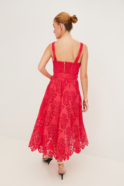 Calypso Dress Azalea Eyelet - Cara Cara