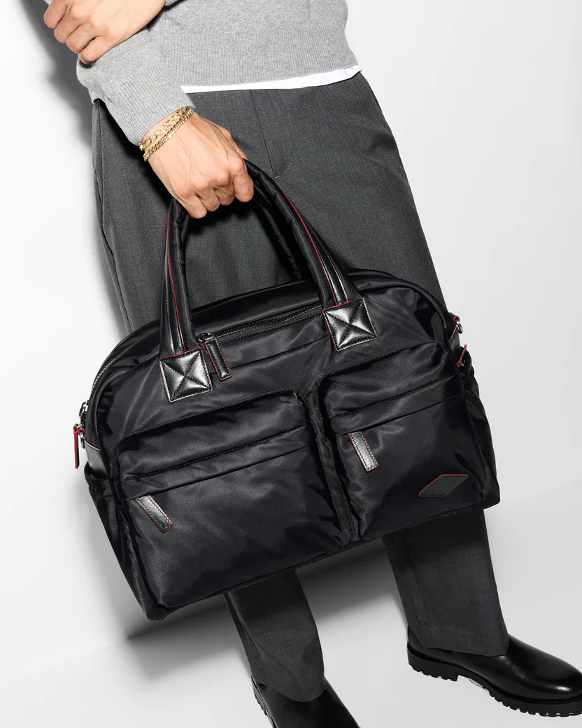 Bleecker Duffel Black - MZ Wallace