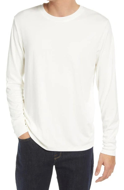 Essential Long Sleeve Tee Ivory - Theory Men's
