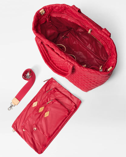 Large Metro Tote Deluxe Apple - MZ Wallace