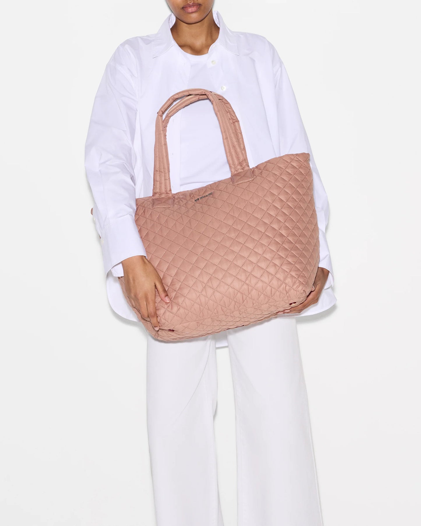 Large Metro Tote Deluxe Dusty Rose - MZ Wallace